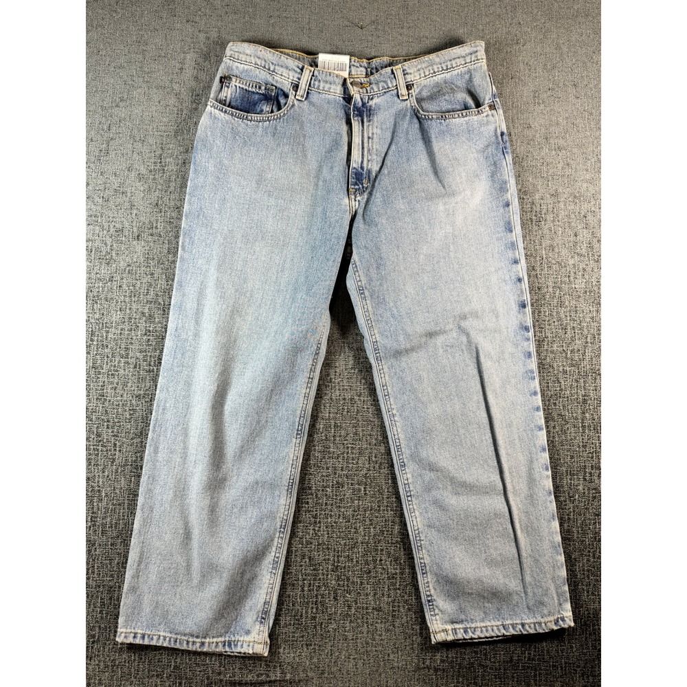 Polo Jeans Co Ralph Lauren Cropped Saturday Jean Light Wash Vintage Blue Size 14